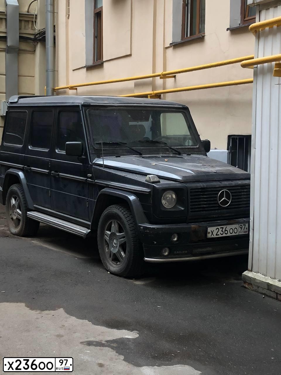 Фото автомобиля MERCEDES G-KLASSE, 1994 — госномер Х236ОО97