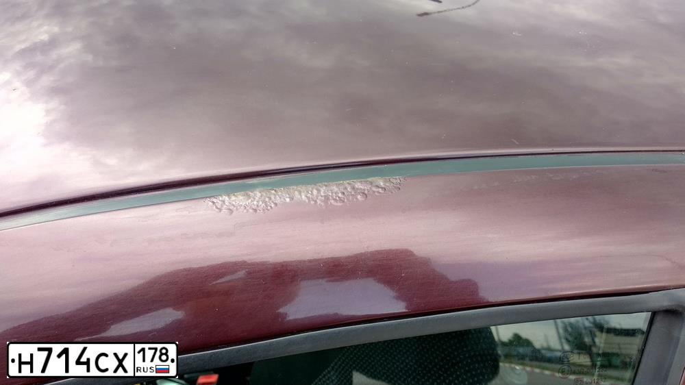 Фото автомобиля LADA 2190 GRANTA, 2012 — госномер Н714СХ178. Цвет: ТЕМНО-ВИШНЕВЫЙ