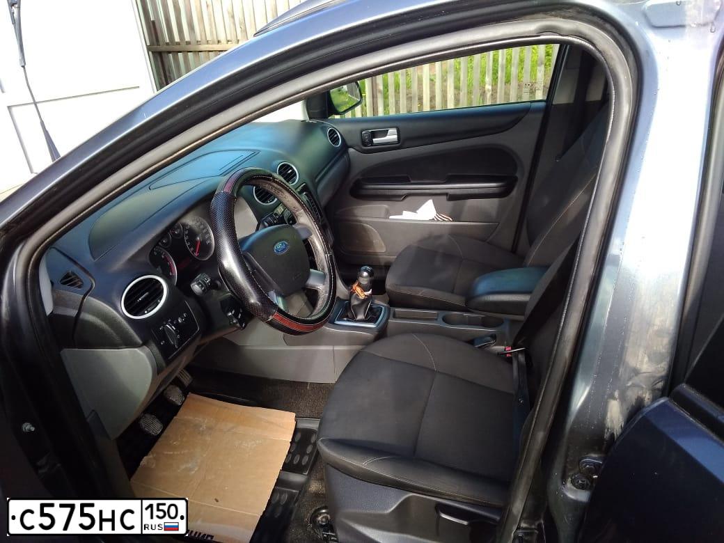 Фото автомобиля FORD FOCUS, 2007 — госномер К851УК33. Цвет: ТЕМНО-СЕРЫЙ
