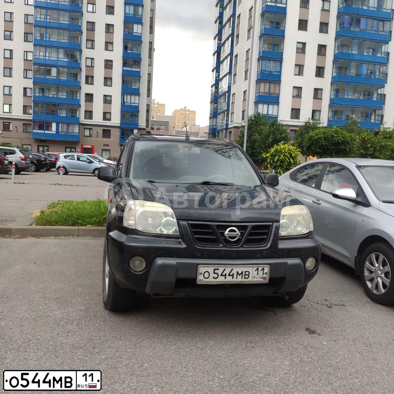 Фото автомобиля NISSAN X-TRAIL, 2002 — госномер О544МВ11