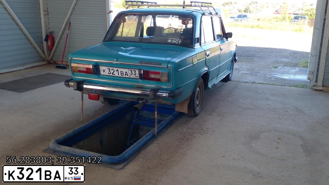 Фото автомобиля LADA 2106, 1991 — госномер К321ВА33. Цвет: ГОЛУБОЙ