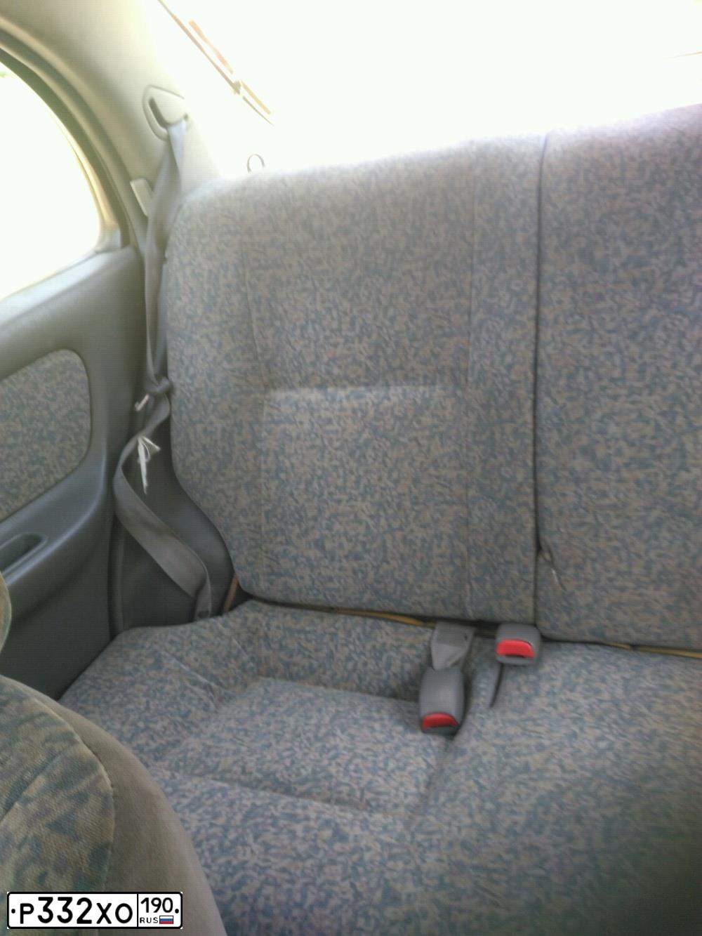 Фото автомобиля NISSAN ALMERA, 1998 — госномер В856ХС77. Цвет: Белый
