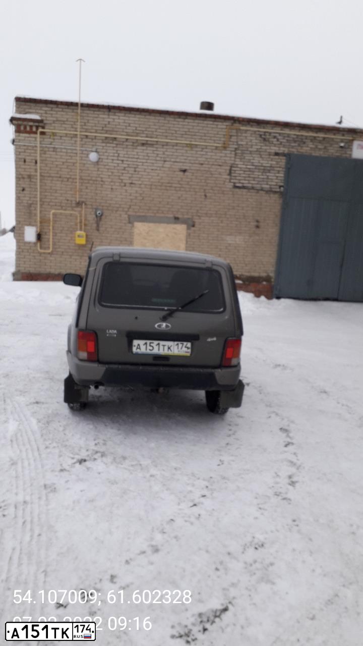 Фото автомобиля LADA 2121 NIVA, 2015 — госномер А151ТК174. Цвет: ЗОЛОТИСТО-КОРИЧНЕВЫЙ