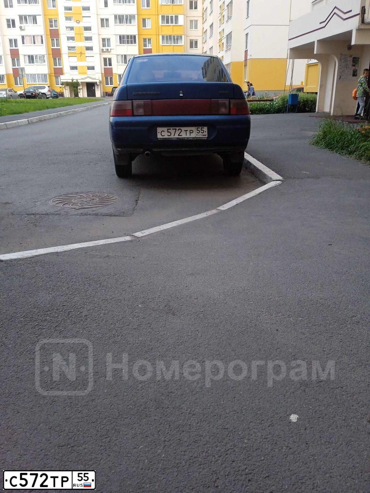 Фото автомобиля LADA 2110, 2000 — госномер Х122СТ55