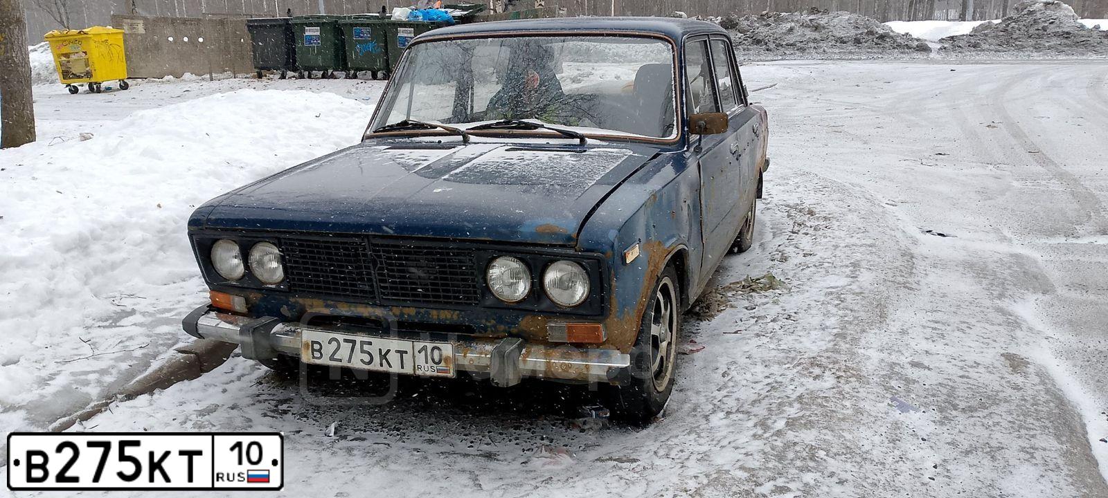 Фото автомобиля LADA 2106 LADA, 2003 — госномер В275КТ10. Цвет: СИНЯЯ ТЕМНО-СИНЯЯ