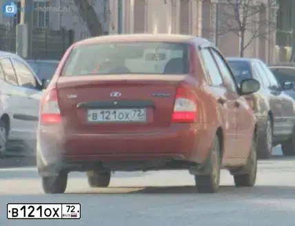 Фото автомобиля LADA 1118 KALINA, 2005 — госномер Х508ХС96. Цвет: КРАСНЫЙ