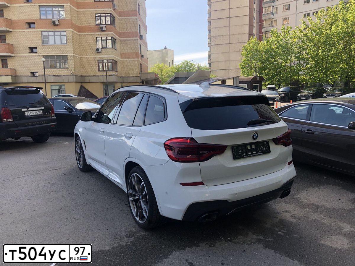 Фото автомобиля SSANGYONG REXTON, 2005 — госномер Т504УС97. Цвет: ЧЕРНЫЙ