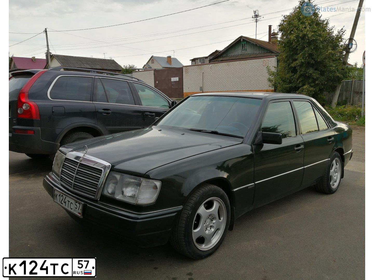 Фото автомобиля MERCEDES E-KLASSE, 1985 — госномер Х023НА71. Цвет: ЗЕЛЕНЫЙ