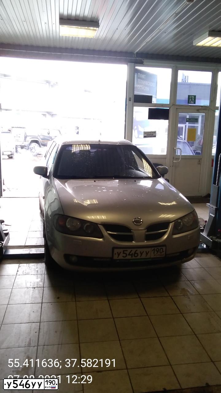 Фото автомобиля SEAZ OKA, 2005 — госномер У546УУ190. Цвет: СЕРЕБРИСТЫЙ