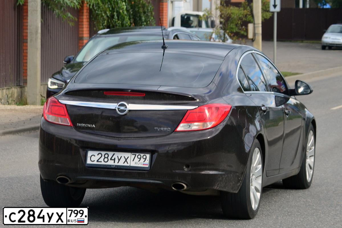 Фото автомобиля OPEL INSIGNIA, 2012 — госномер С284УХ799