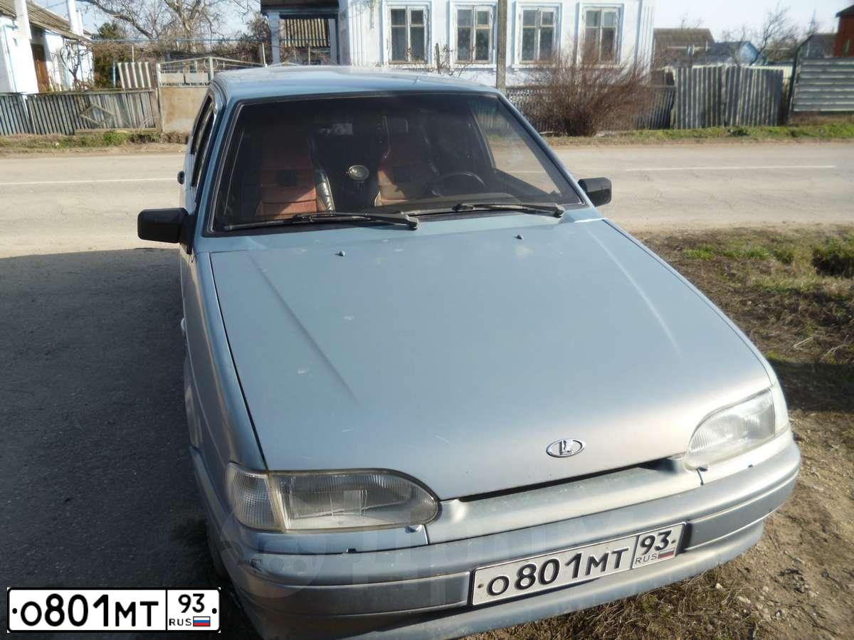 Фото автомобиля LADA 2114 SAMARA, 2003 — госномер О801МТ93. Цвет: ЗОЛОТИСТО-СЕРЫЙ