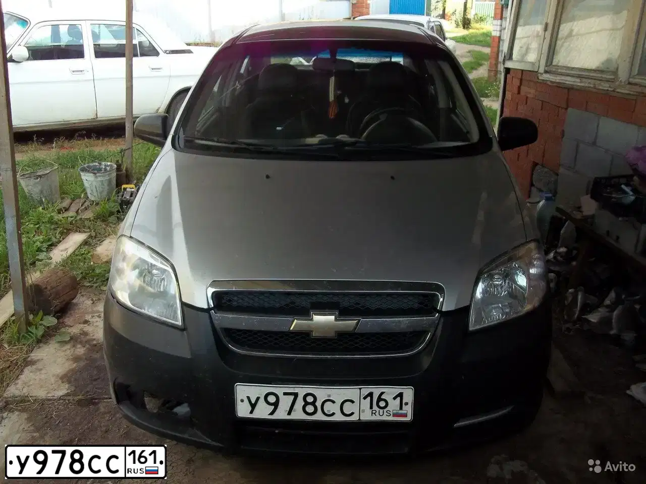 Фото автомобиля CHEVROLET T AVEO, 2008 — госномер Т996ВМ193. Цвет: Серебристый