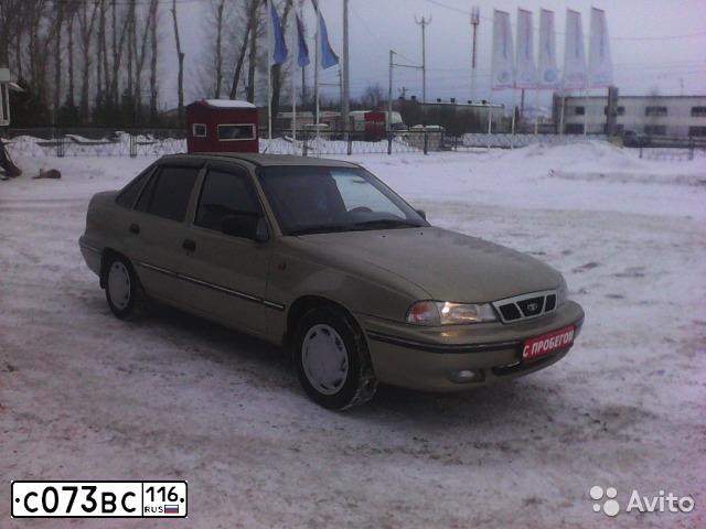 Фото автомобиля DAEWOO NEXIA, 2007 — госномер С073ВС116. Цвет: ПЕСОЧНО-БЕЖЕВЫЙ