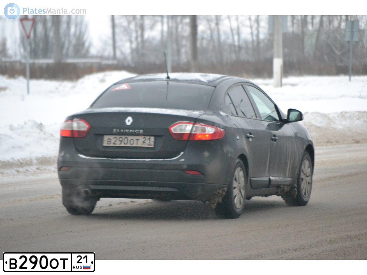 Фото автомобиля RENAULT FLUENCE, 2012 — госномер Е271ЕС11