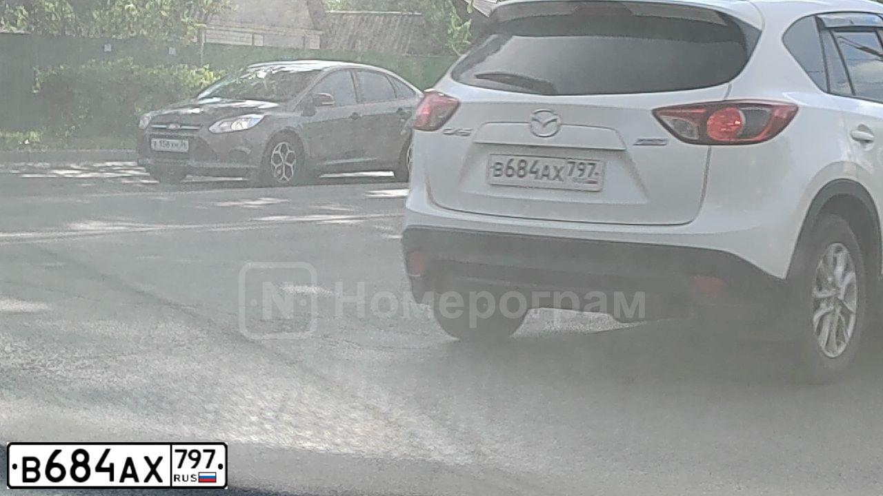 Фото автомобиля MAZDA CX-5, 2016 — госномер Р050СН68. Цвет: БЕЛЫЙ ПЕРЛАМУТР