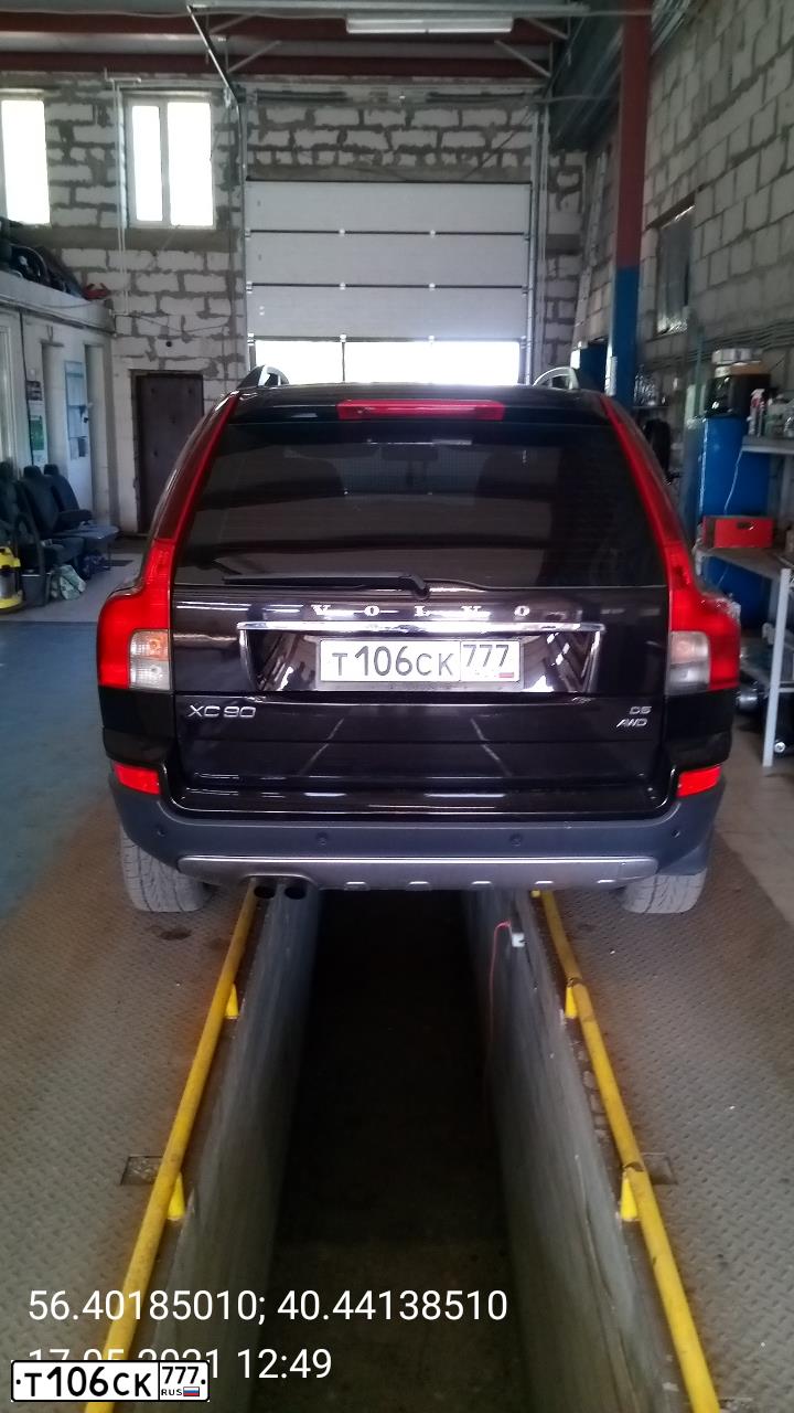 Фото автомобиля VOLVO XC90, 2008 — госномер Н412УН33
