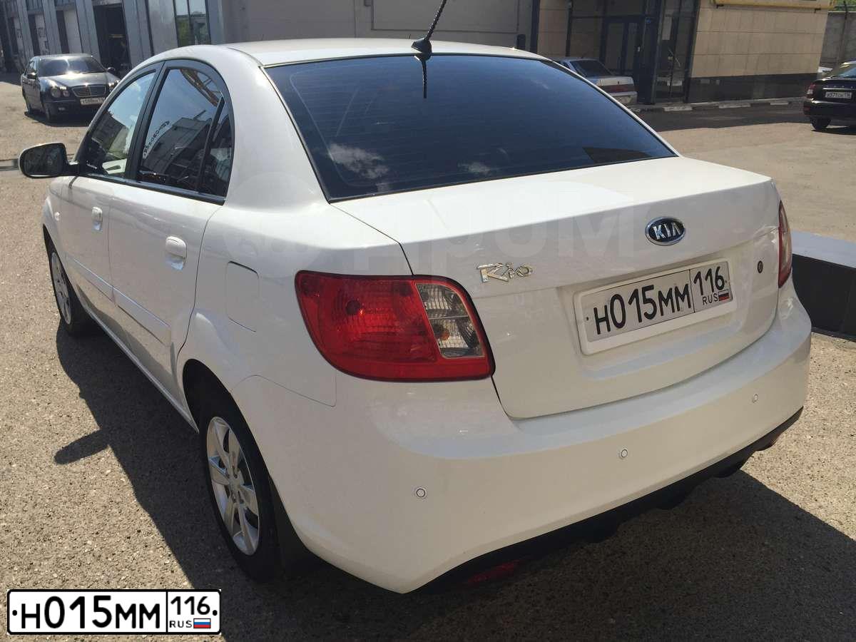 Фото автомобиля KIA RIO, 2015 — госномер О476ТО716. Цвет: СЕРЕБРИСТЫЙ