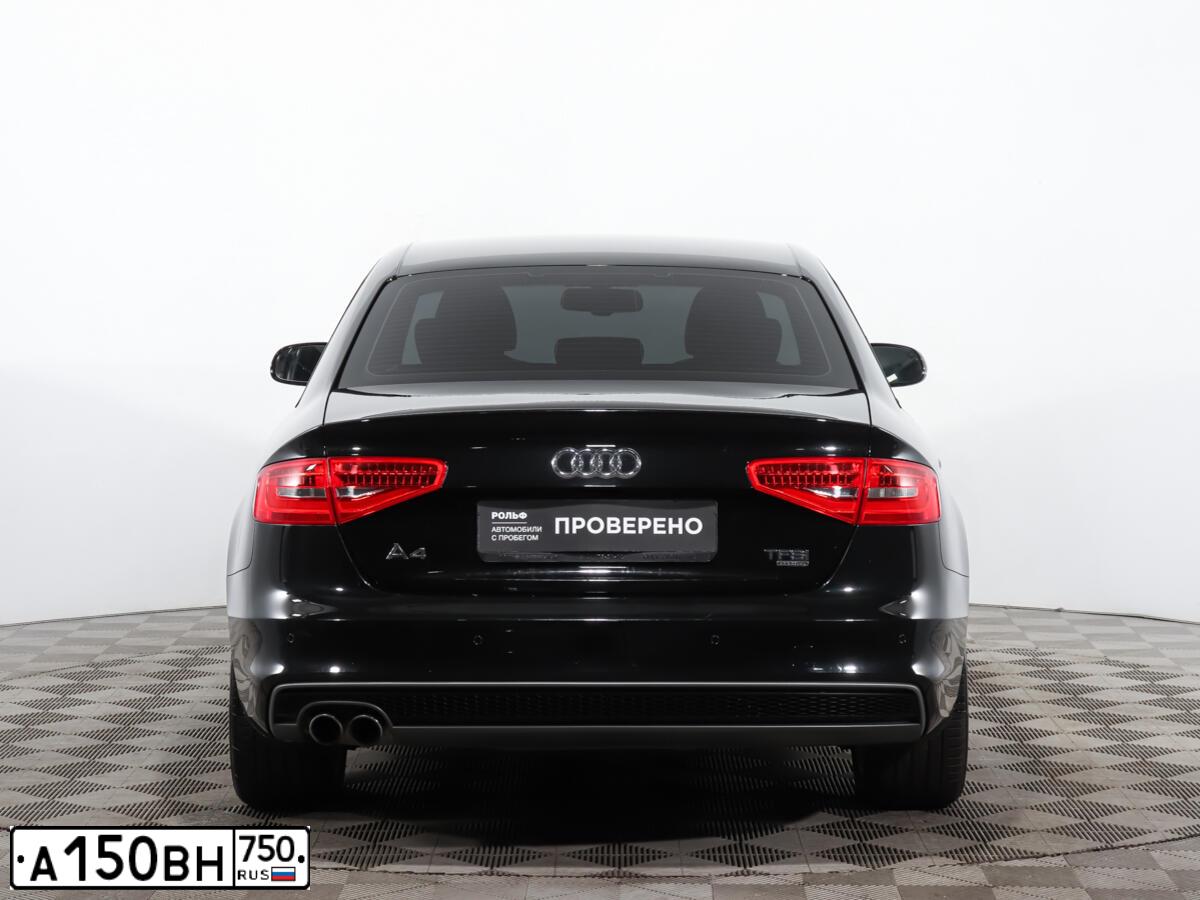 Фото автомобиля AUDI A4, 2014 — госномер Н298АВ198. Цвет: ЧЕРНЫЙ