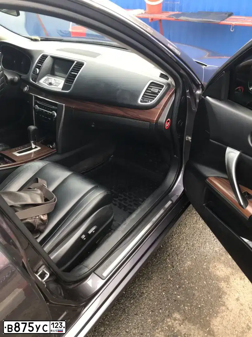 Фото автомобиля NISSAN TEANA, 2008 — госномер В875УС123. Цвет: СЕРО-СИРЕНЕВЫЙ