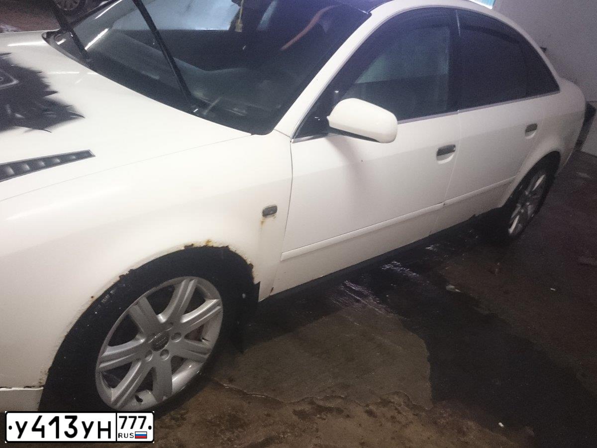 Фото автомобиля AUDI A6, 1998 — госномер Т679РС71. Цвет: Белый