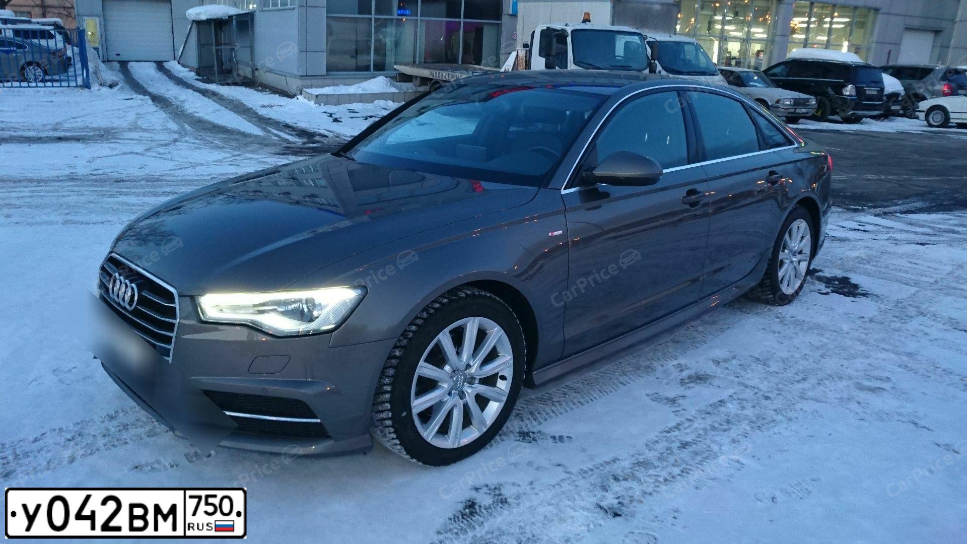 Фото автомобиля AUDI A6, 2015 — госномер А898ВА198. Цвет: СЕРО-КОРИЧНЕВЫЙ