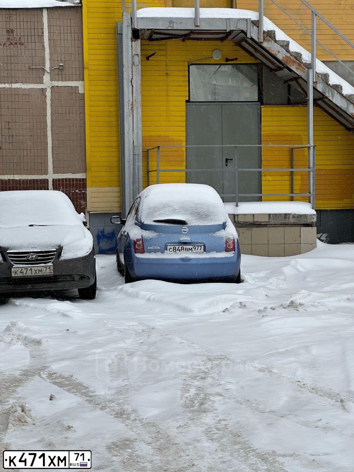 Фото автомобиля HYUNDAI ELANTRA, 2010 — госномер К471ХМ71. Цвет: ВИШНЕВЫЙ