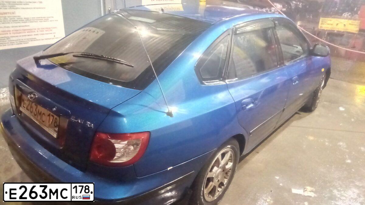 Фото автомобиля HYUNDAI ELANTRA GLS, 2004 — госномер К962ВТ53