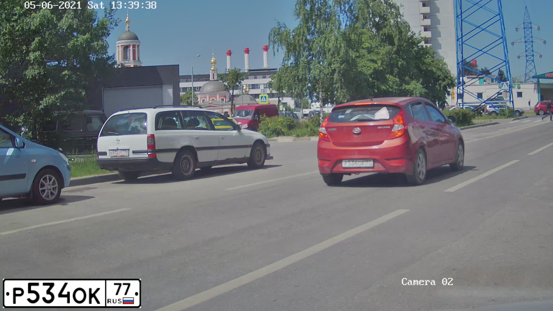 Фото автомобиля ВАЗ 21043, 1996 — госномер Р534ОК77. Цвет: БЕЛЫЙ