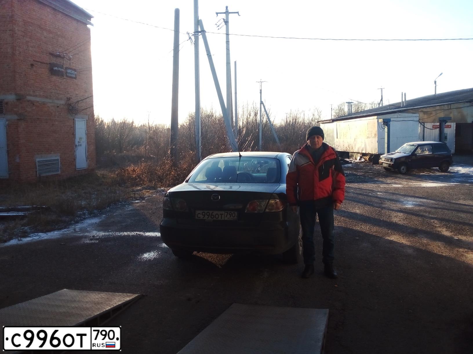 Фото автомобиля MAZDA 6, 2007 — госномер Р336АМ46. Цвет: ЧЕРНЫЙ