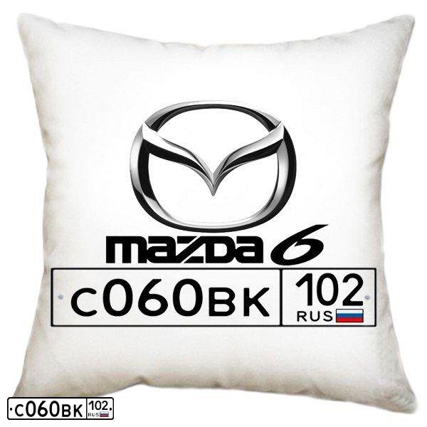 Фото автомобиля MAZDA 6, 2014 — госномер С060ВК102. Цвет: Красный