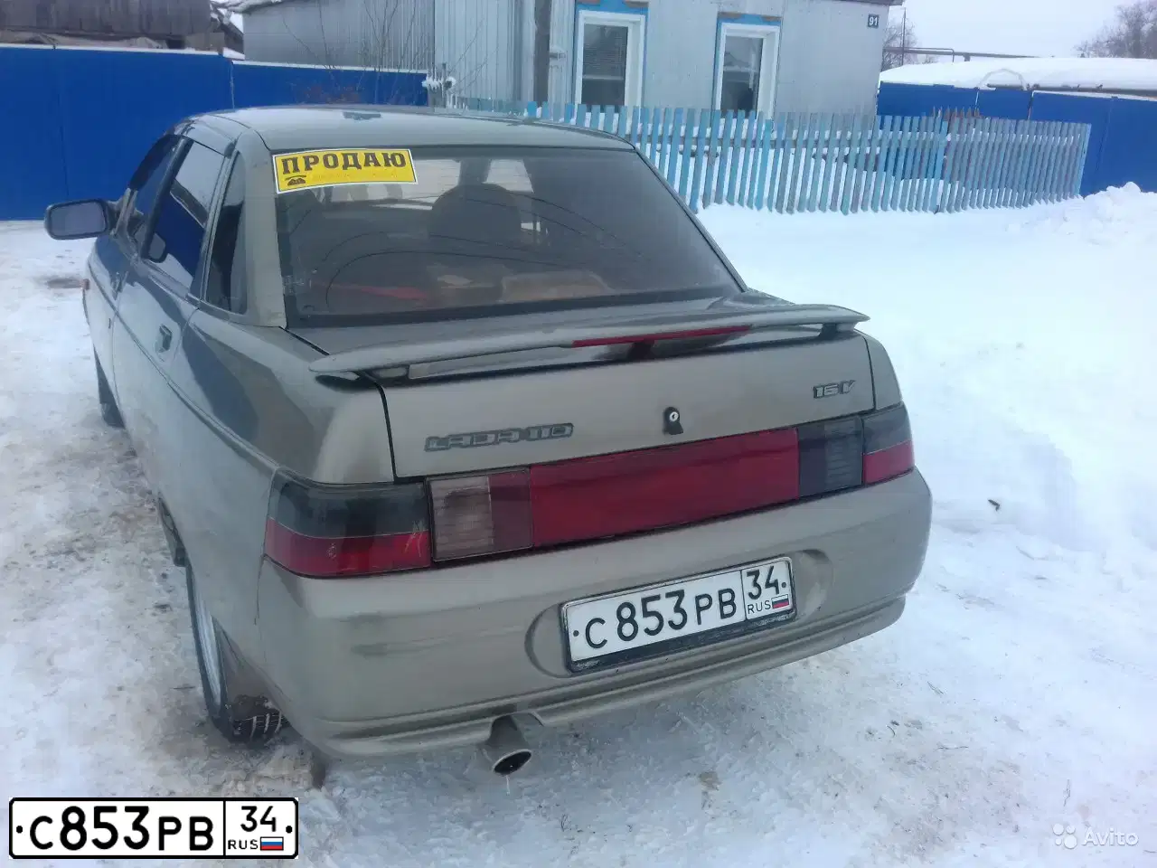 Фото автомобиля LADA 2110, 2002 — госномер С853РВ34. Цвет: СЕРЕБРИСТЫЙ СЕРО-ЗЕЛЕНЫЙ