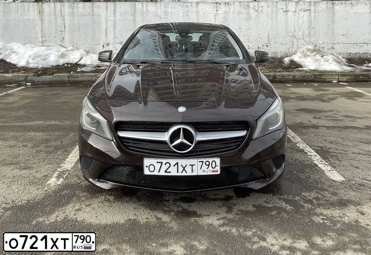 Фото автомобиля MERCEDES CLA-KLASSE, 2015 — госномер О721ХТ790