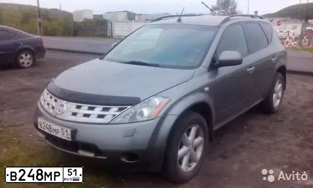 Фото автомобиля NISSAN MURANO, 2006 — госномер Х750РУ197. Цвет: СЕРЫЙ