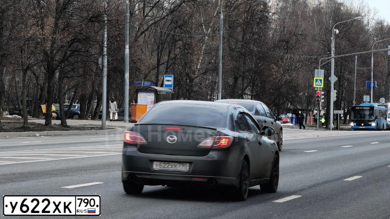 Фото автомобиля MAZDA 6, 2007 — госномер М277ХР71. Цвет: ЧЕРНЫЙ