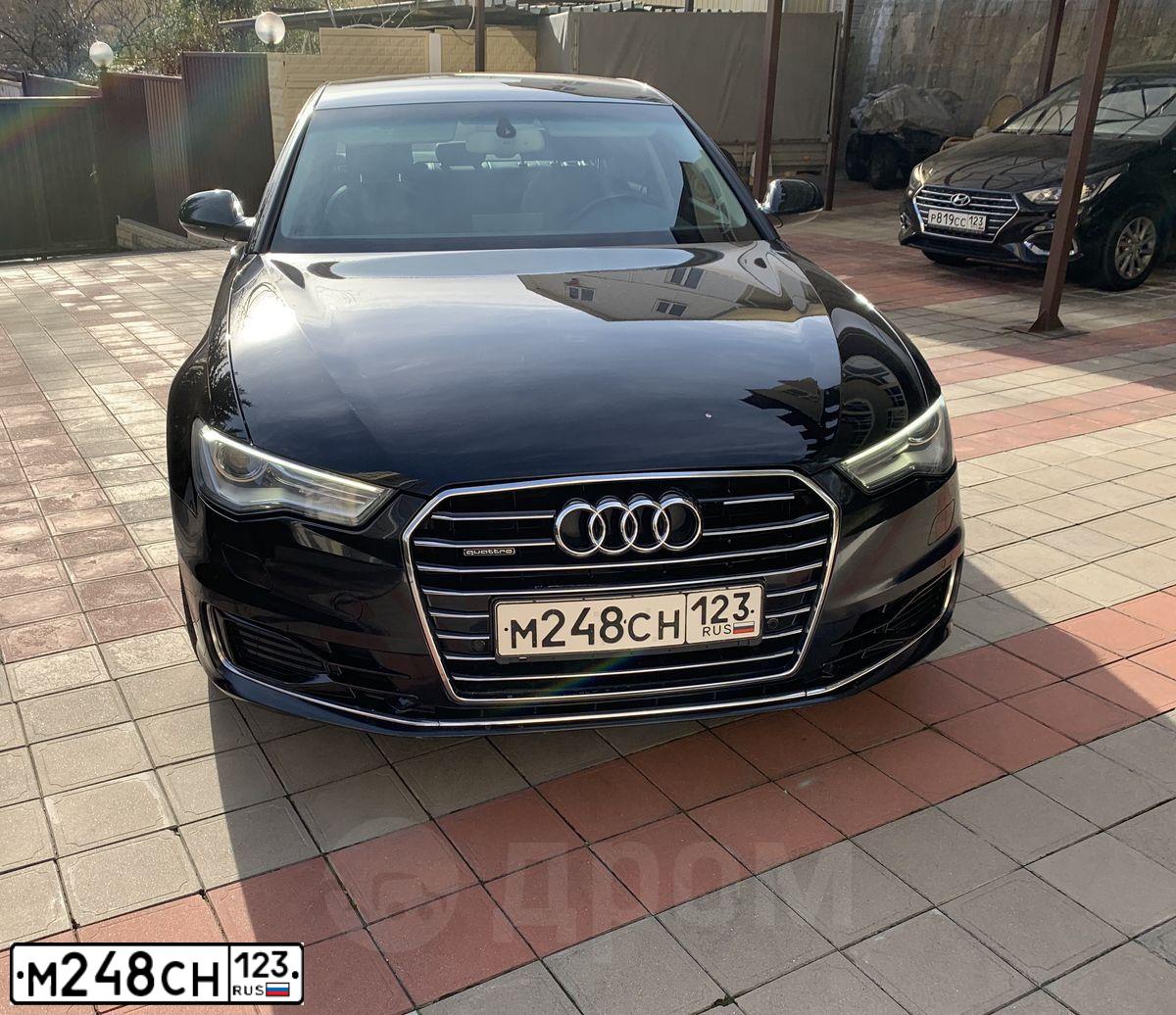 Фото автомобиля AUDI A6, 2015 — госномер С500АХ180