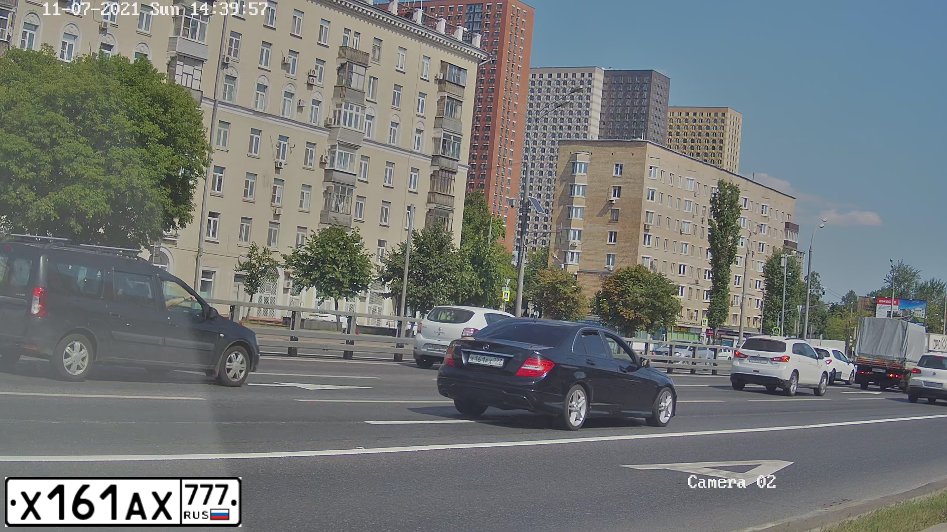 Фото автомобиля MERCEDES-BENZ C180, 2013 — госномер У082ЕУ716. Цвет: ЧЕРНЫЙ