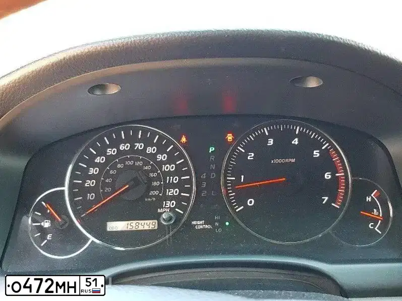 Фото автомобиля LEXUS GX, 2003 — госномер А853НА51. Цвет: серебристый
