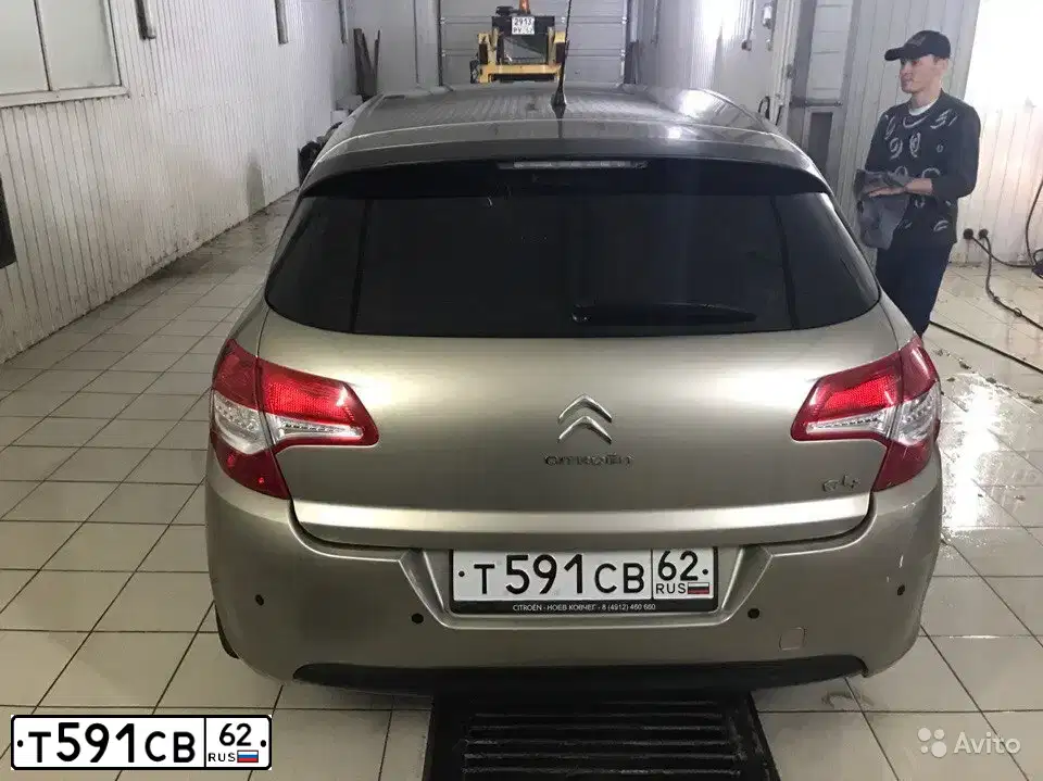 Фото автомобиля CITROEN C4, 2011 — госномер Т591СВ62. Цвет: БЕЖЕВЫЙ