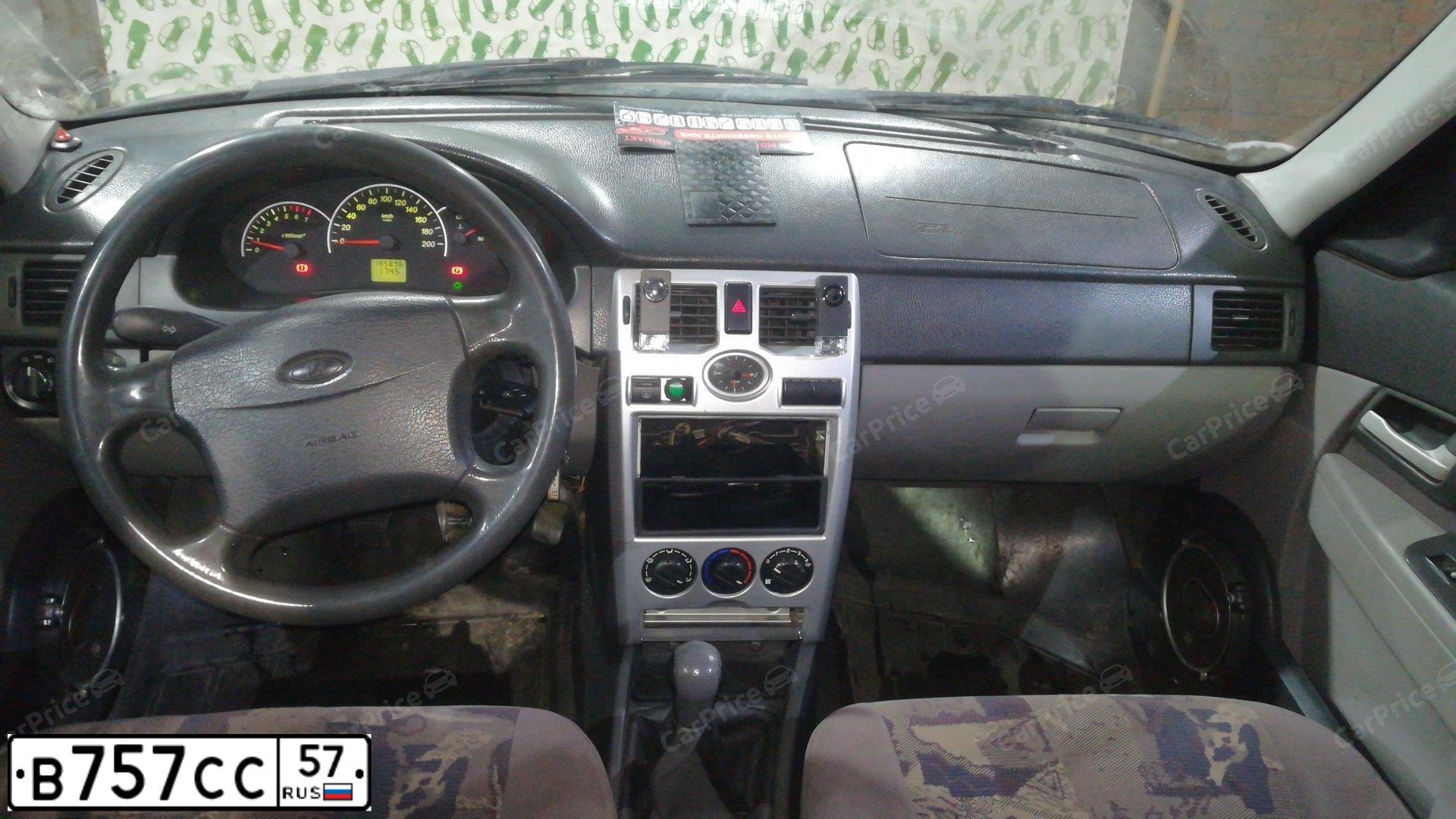 Фото автомобиля LADA 2170 PRIORA, 2008 — госномер В757СС57. Цвет: СРЕДНИЙ СЕРО-ЗЕЛЕНЫЙ МЕТ
