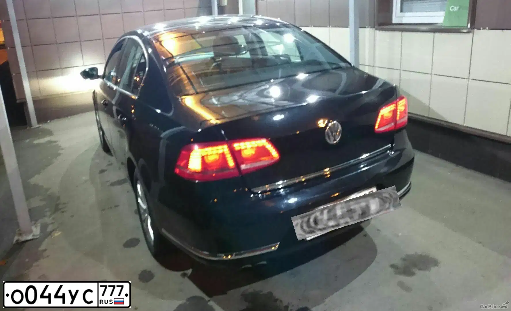 Фото автомобиля VOLKSWAGEN PASSAT, 2011 — госномер В198СС69. Цвет: ЧЕРНЫЙ