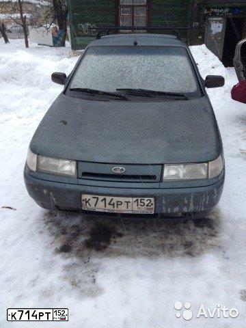 Фото автомобиля LADA 2110, 2001 — госномер К714РТ152. Цвет: Серо-Синий
