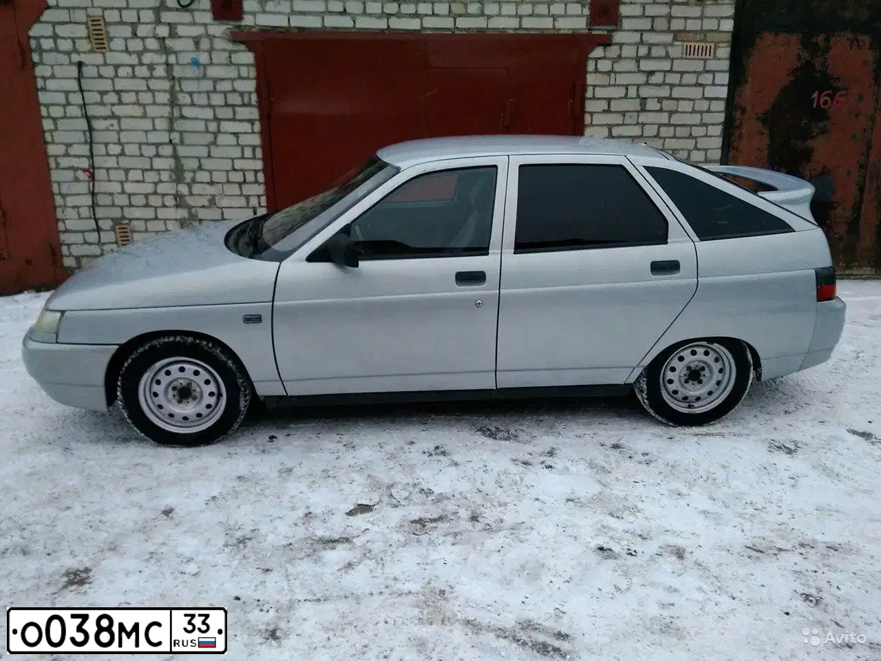 Фото автомобиля ВАЗ 21124, 2004 — госномер К293ХТ790. Цвет: СЕРЕБР.ЖЕЛТО-ГОЛУБОЙ