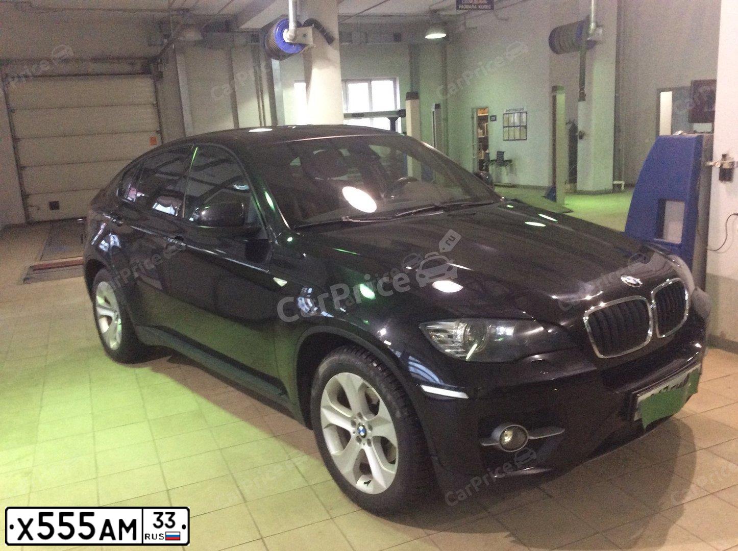 Фото автомобиля BMW X6, 2010 — госномер К717НУ33. Цвет: ЧЕРНЫЙ