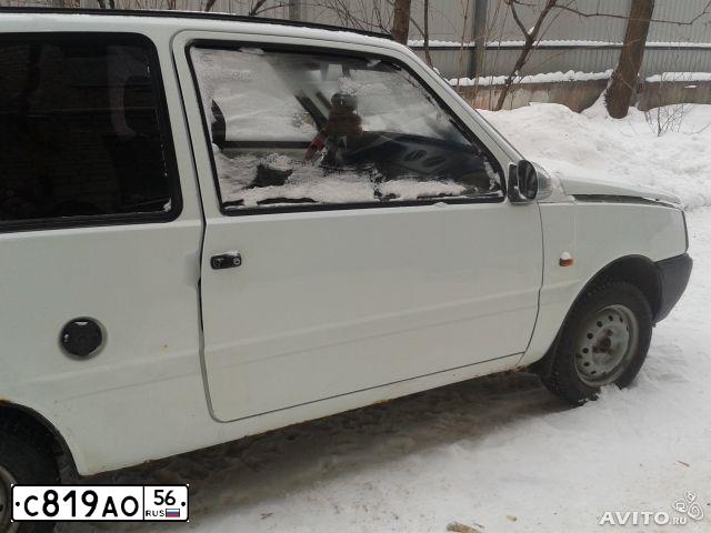 Фото автомобиля SEAZ OKA, 2004 — госномер С819АО56. Цвет: БЕЛЫЙ