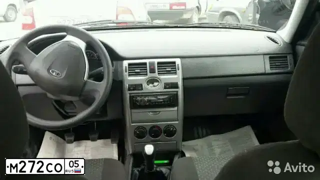 Фото автомобиля LADA 2170 PRIORA, 2012 — госномер М272СО05. Цвет: Сине-Черный