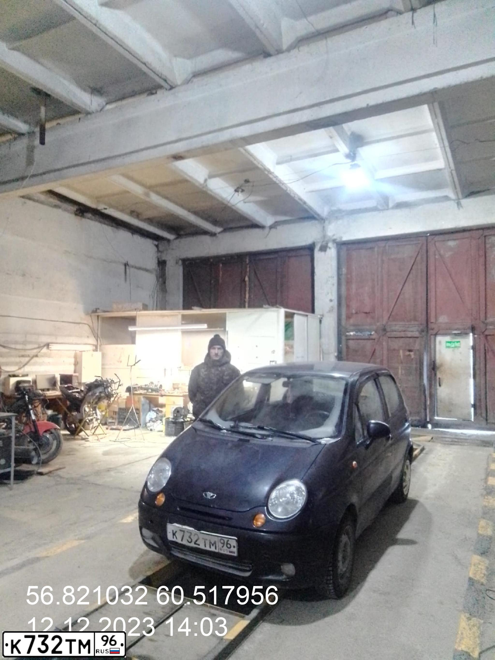 Фото автомобиля DAEWOO MATIZ, 2010 — госномер У139ЕМ196