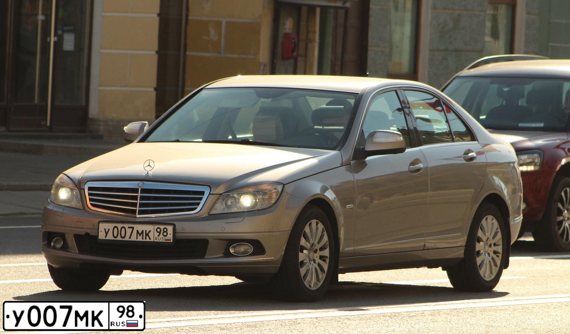 Фото автомобиля MERCEDES C-KLASSE, 2007 — госномер А243СА252. Цвет: СЕРО-БЕЖЕВЫЙ