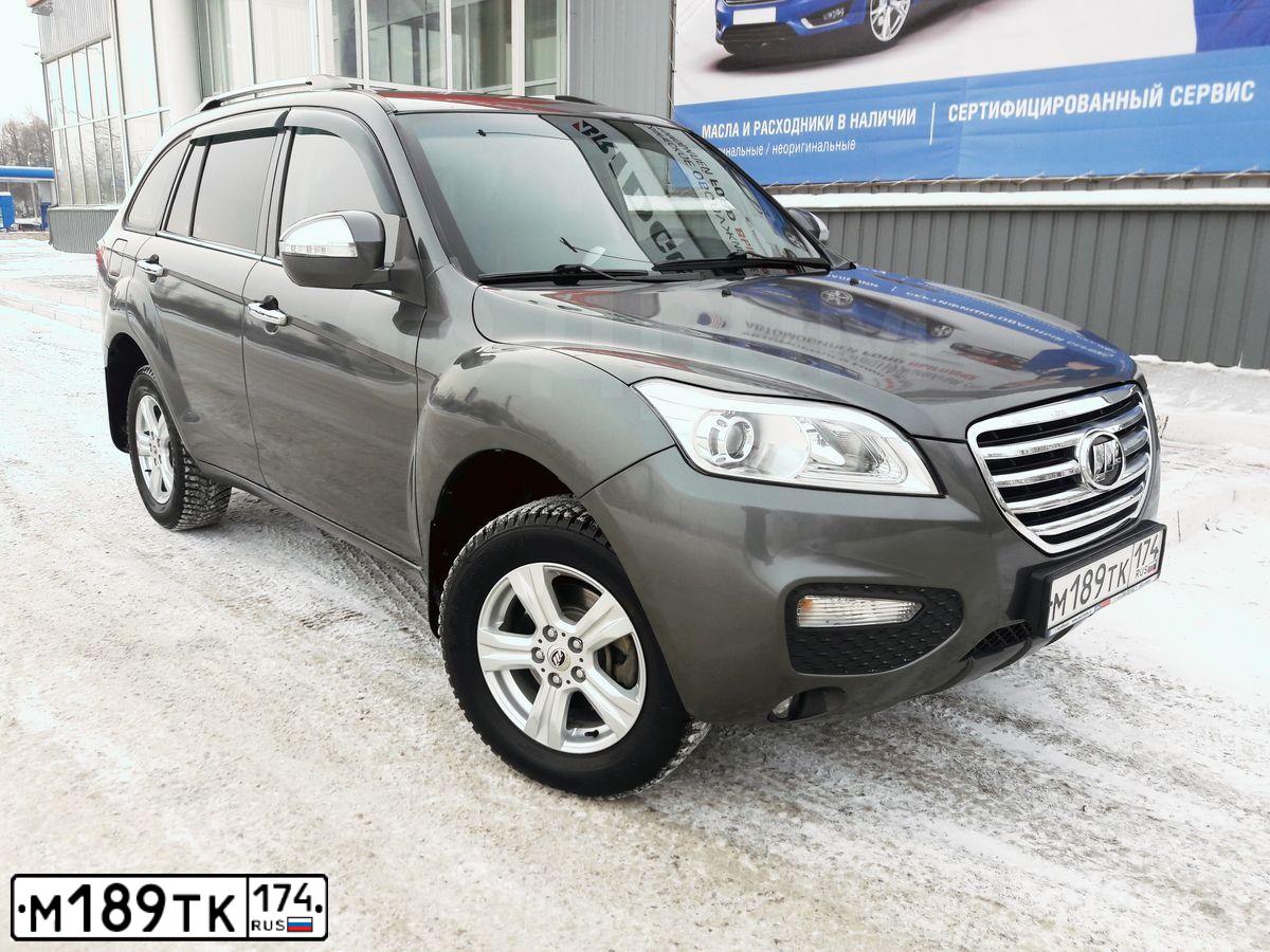 Фото автомобиля LIFAN X 60, 2014 — госномер М189ТК174. Цвет: СТАЛЬНОЙ (СЕРЫЙ)