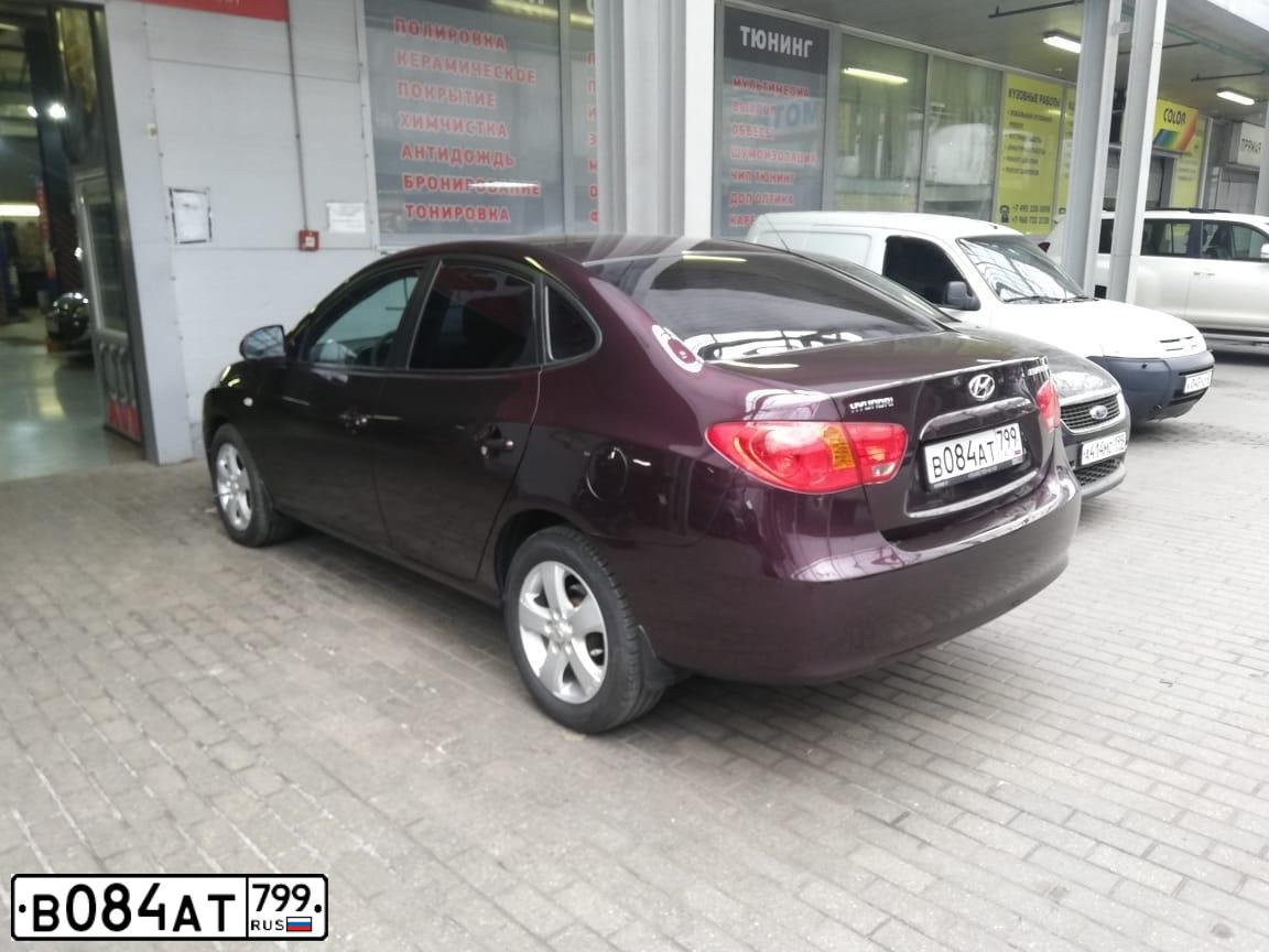 Фото автомобиля HYUNDAI GETZ, 2007 — госномер Т850ОО43. Цвет: Красный
