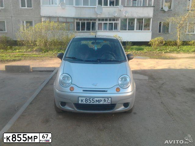 Фото автомобиля DAEWOO MATIZ, 2007 — госномер Н024ЕК32. Цвет: СЕРЫЙ